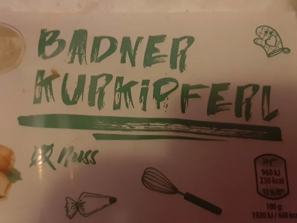 Badner Kurkipferl nuss
