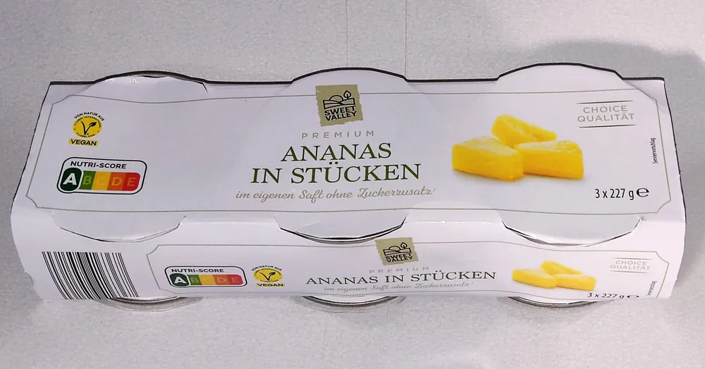 Ananas in Stücken