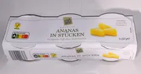 Ananas in Stücken