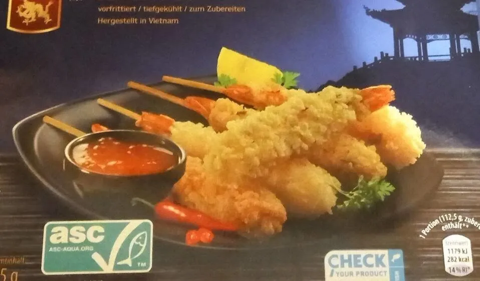 Garnelenspieße