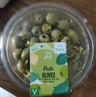 pesto olives