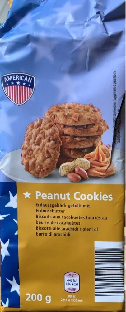 Peanut cookies