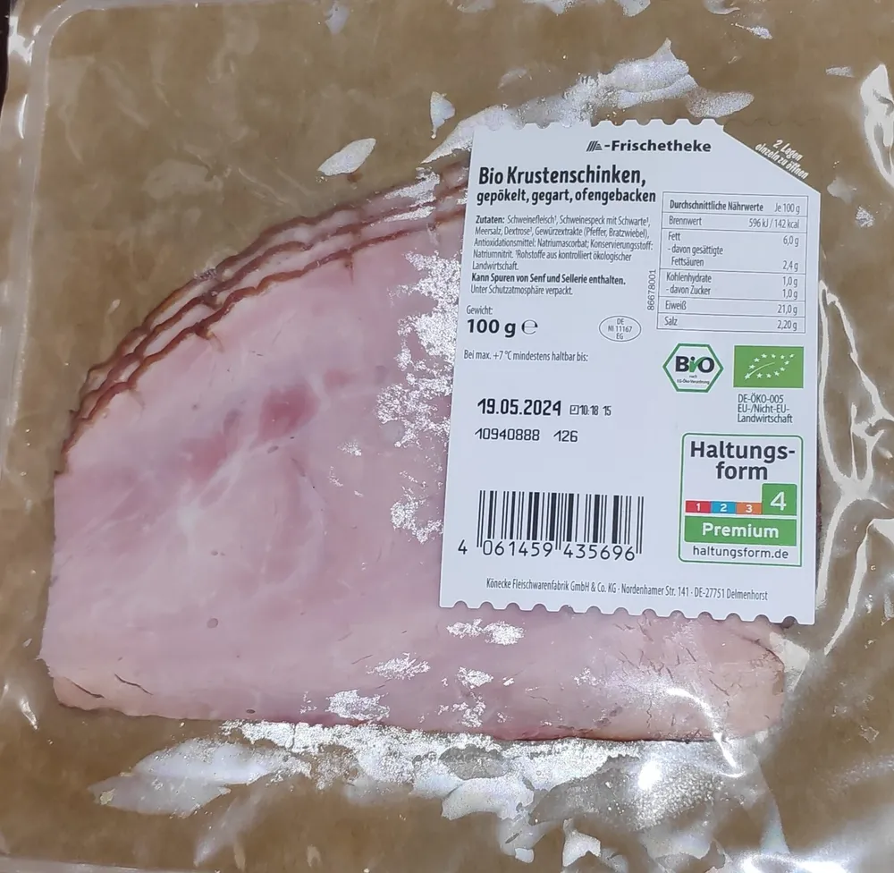 Krustenschinken (Bio)