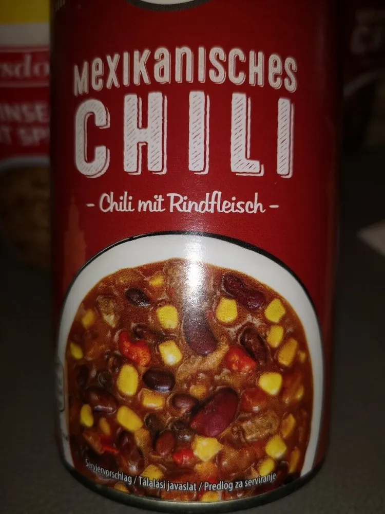 Mexikanisches Chilli mit Rindfleisch