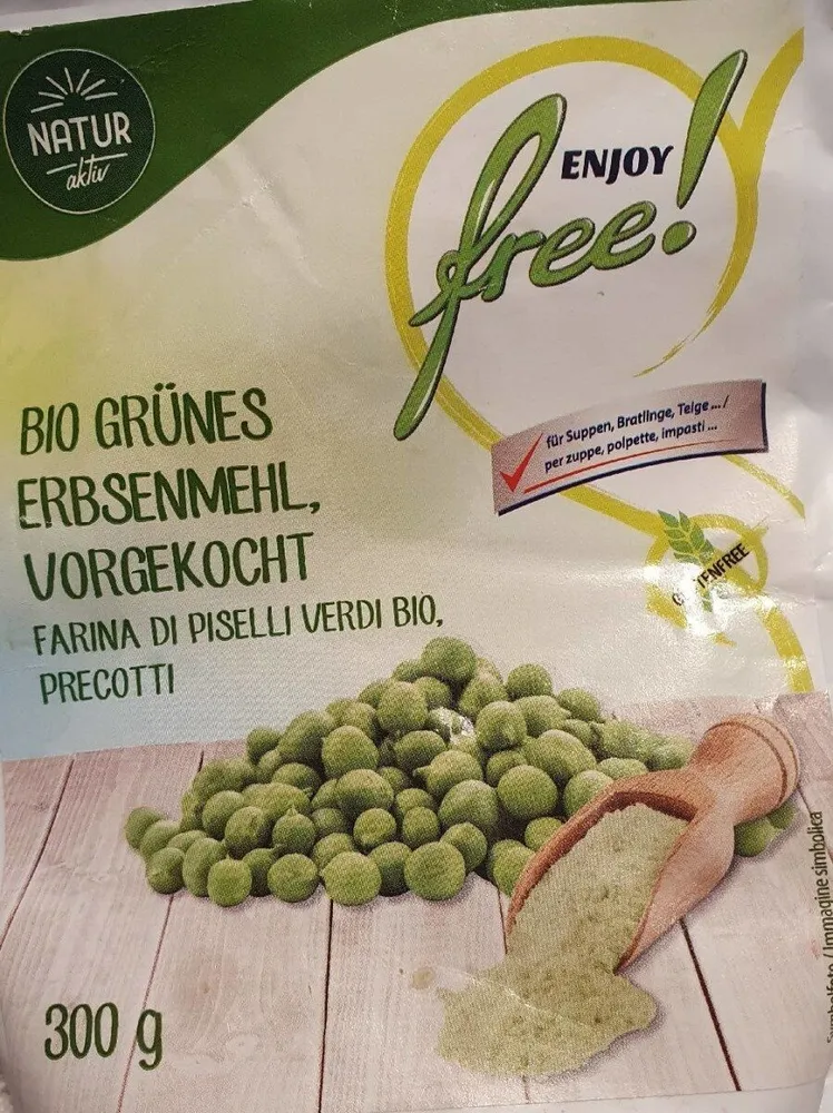 Farina di piselli bio precotti