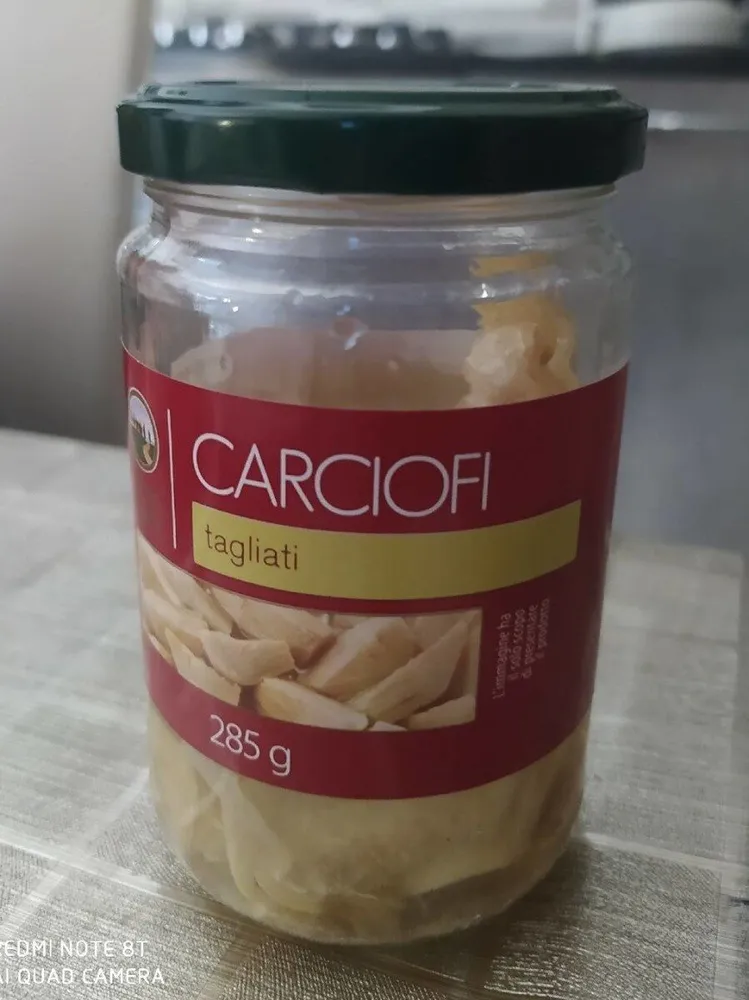 Carciofi tagliati