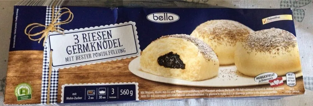 3 RIESEN GERMKNÖDEL