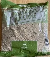 Haselnüsse gerieben