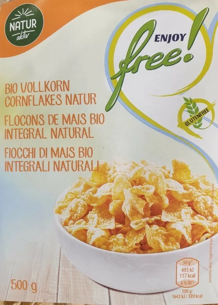 Flocons de maïs bio
