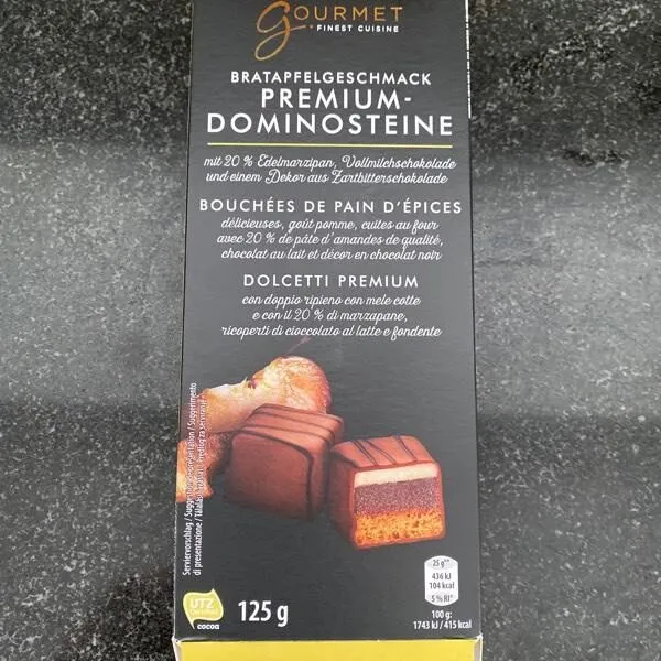 Premium Dominosteine Bratapfel