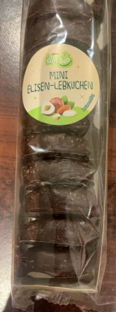 Bio-Mini-Elisenlebkuchen - schokoliert