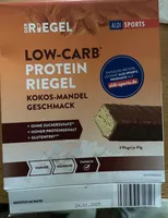 Low-Carb Proteinriegel Kokos-Mandel-Geschmack