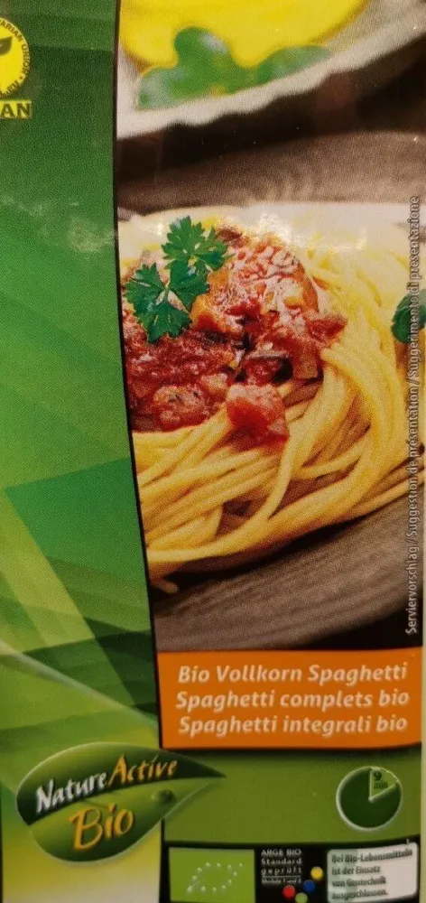 Vollkorn Spaghetti