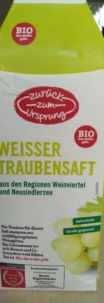 WEISSER TRAUBENSAFT