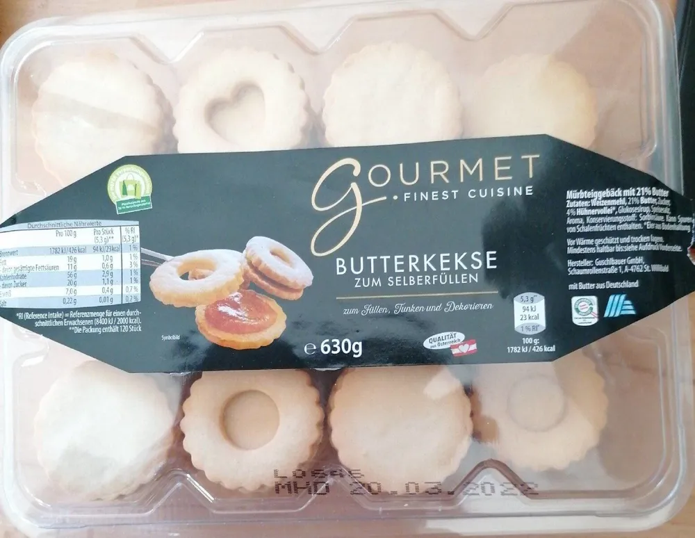 BUTTERKEKSE