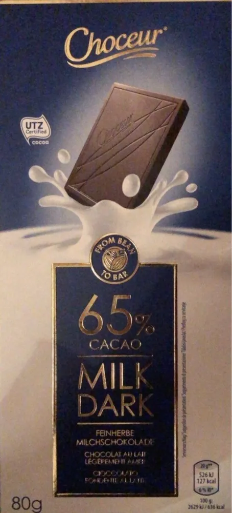 Cioccolato fondente al latte