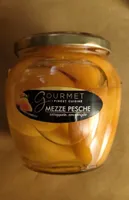 Demi-pêches sucre à la vanille