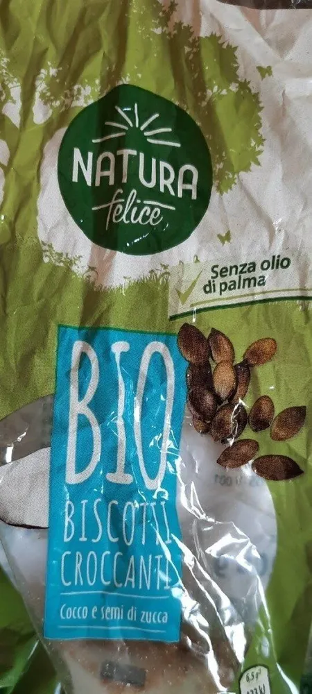 Bio biscotti croccanti