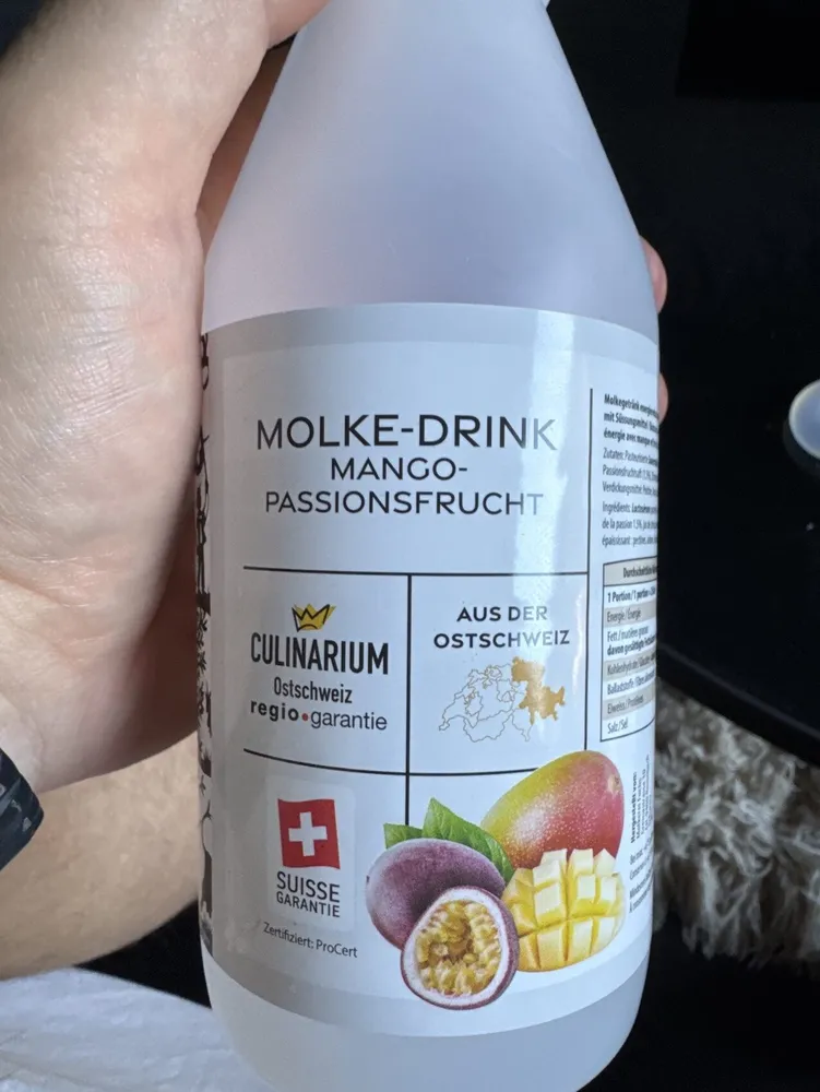 Molke-Drink Mango-Passionsfrucht