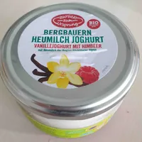 Vanillejoghurt mit Himbeer