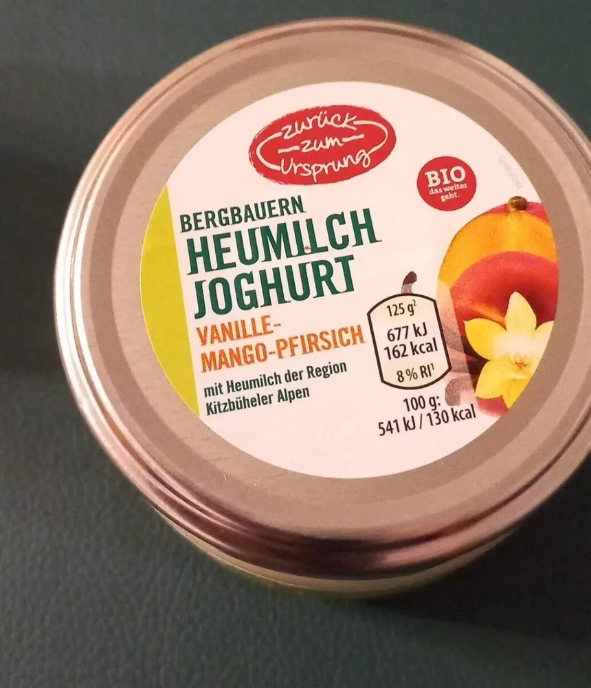 Bergbauern Heumilch Johurt