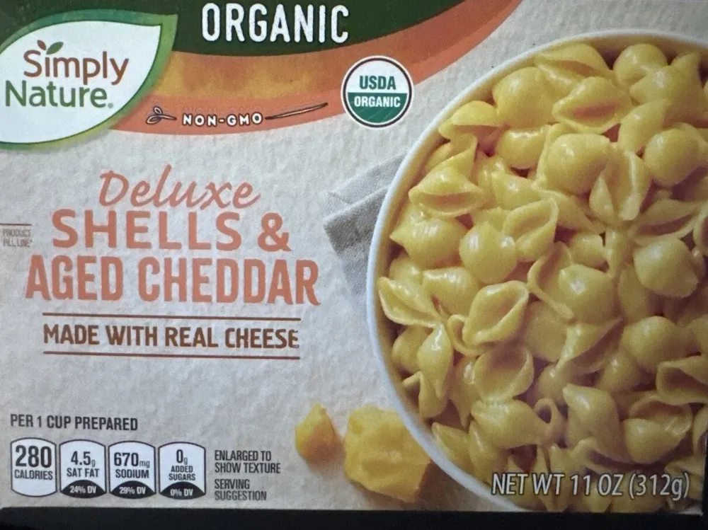 Deluxe Shells & Aged Cheddar