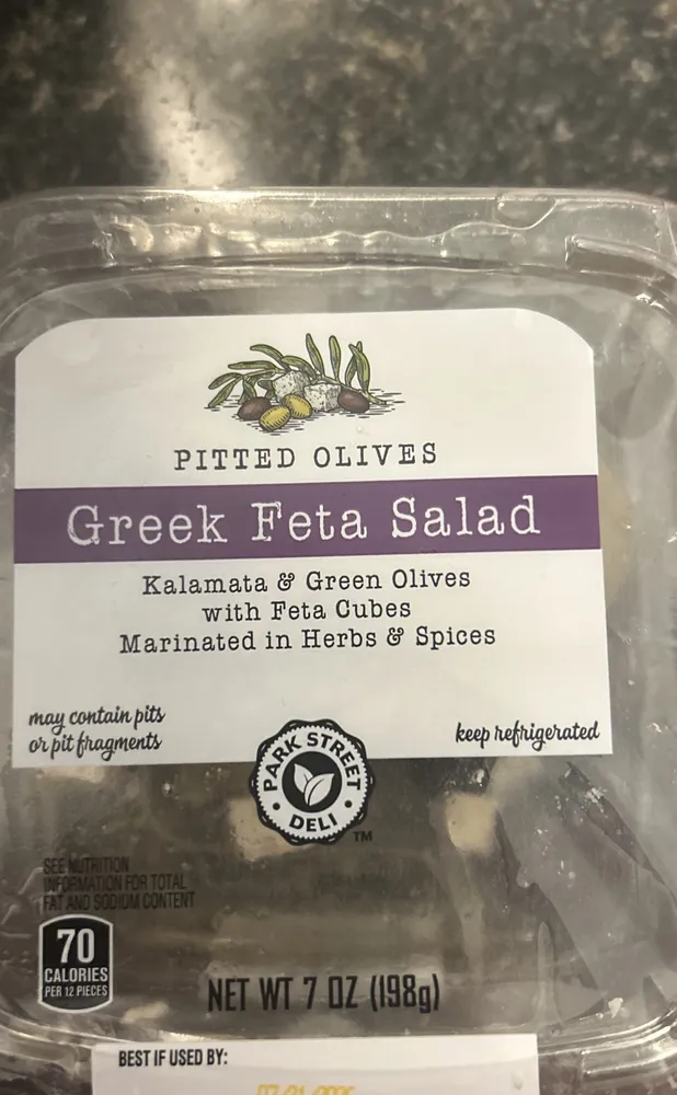 Greek feta salad
