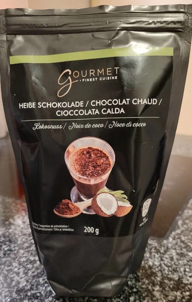 CHOCOLAT CHAUD Noix de coco