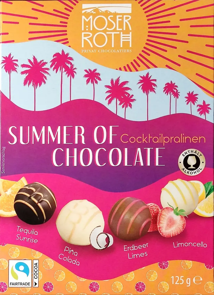 Summer Of Chocolate Cocktailpralinen
