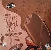 Premium Stieleis Triple Choc