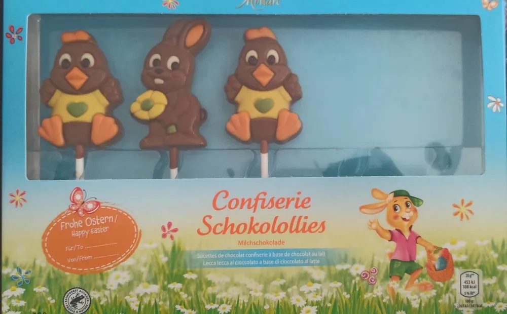 Confiserie schokolollies