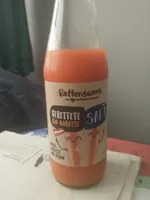 Gerettete Bio Karotte Saft