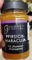 Confiture pêche maracuja