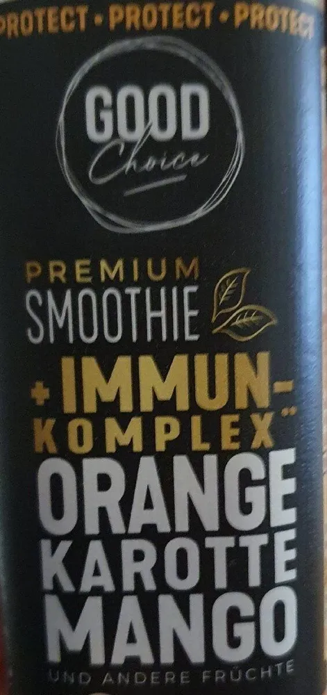Premium Smoothie IMMIN-KOMPLEX**ORANGE KAROTTE MANGO