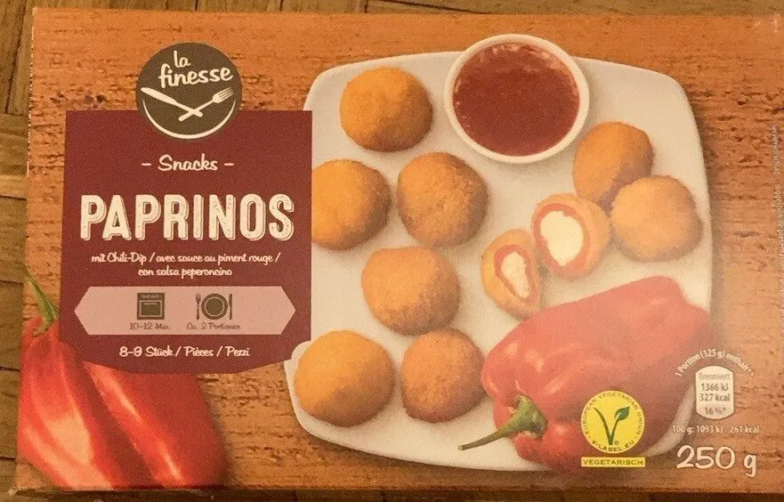 Paprinos -snacks-
