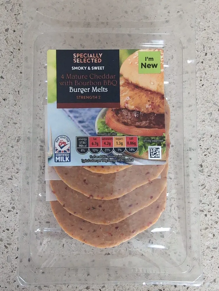 Mature cheddar W. Bourbon BBQ Melts