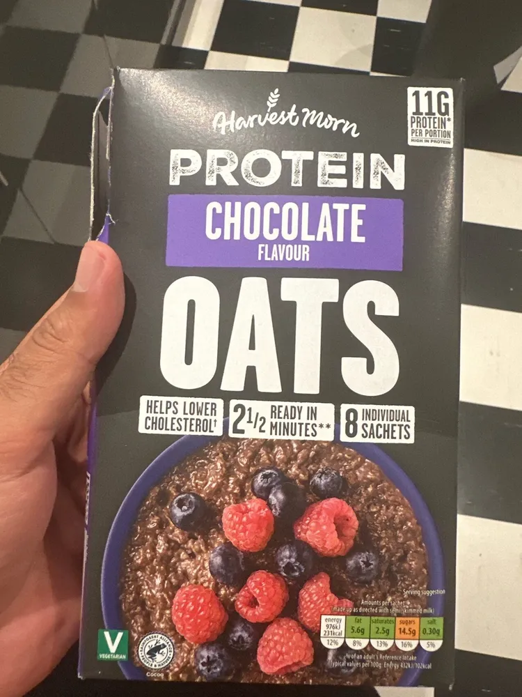 Protein Chocolate Flavour Oats