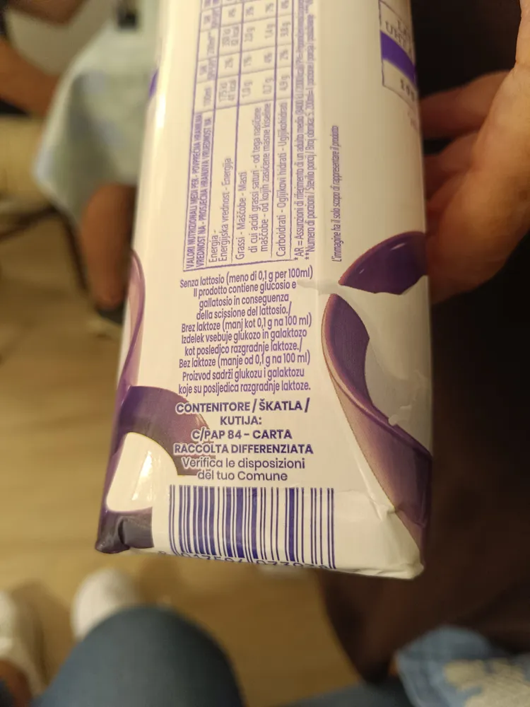 Latte Senza Lattosio