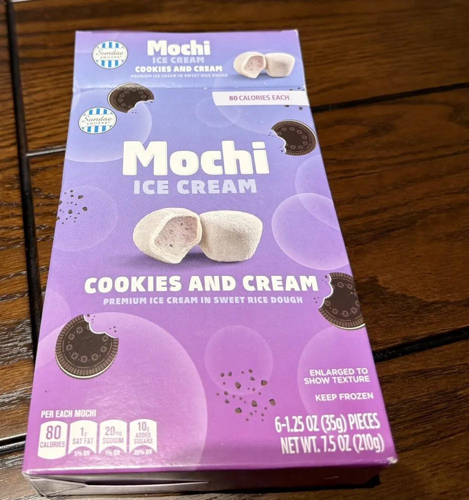 Mochie Cookies And Cream