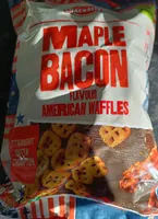 Maple Bacon Flavour American Waffles