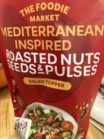 Mediterranean Inspired Roasted Nuts Seeds & Pulses Salad Topper