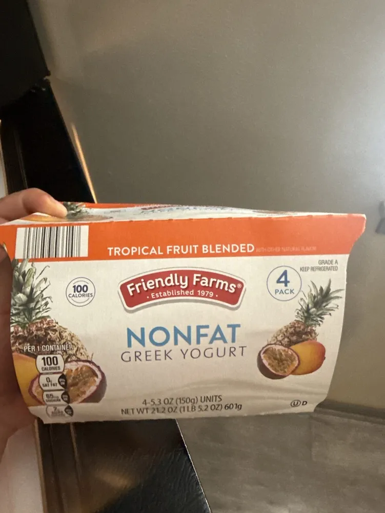 Nonfat Greek Yogurt Tropical Fruit