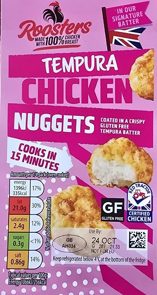 Tempura Chicken Nuggets