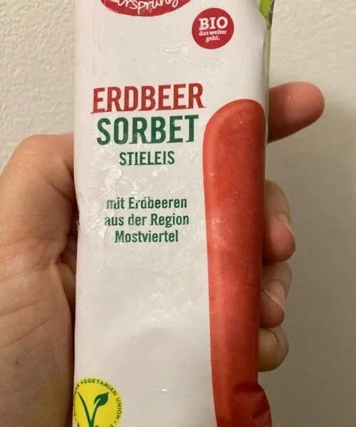Stileis Erdbeer Sorbet