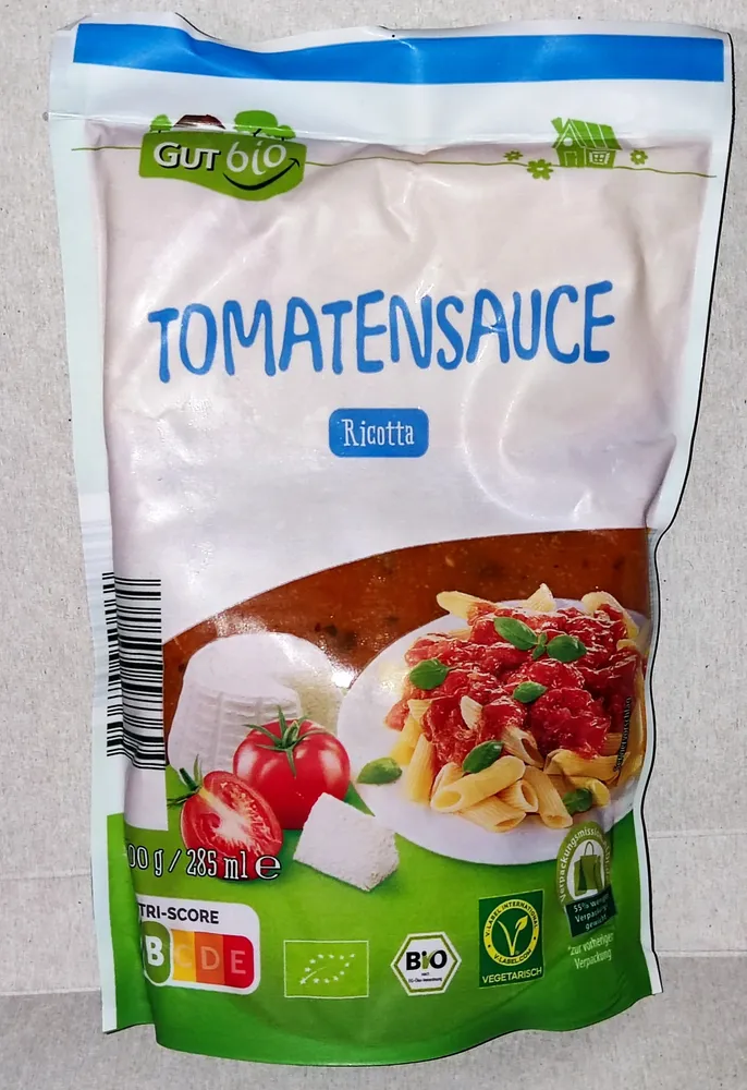 Bio-Tomatensauce - Ricotta