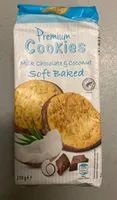Milk Chocolate & Coconut cookies