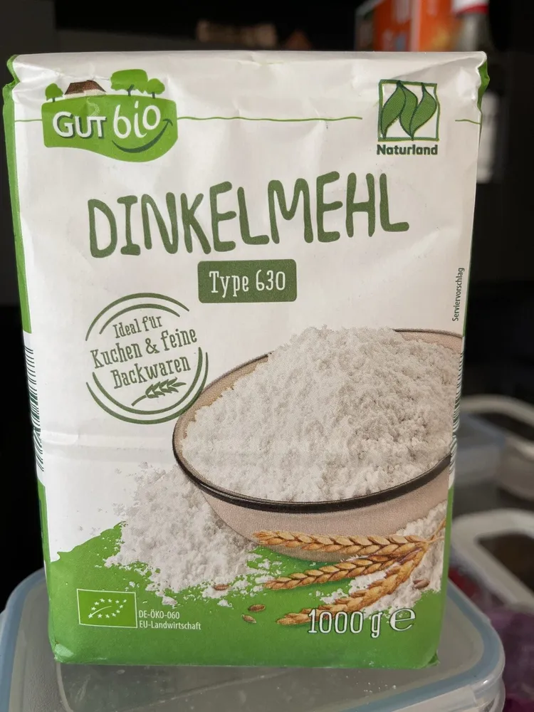 Bio-Dinkelmehl Typ 630