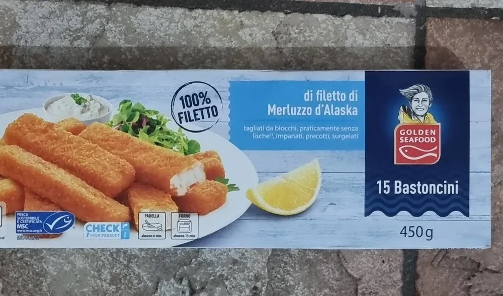 Bastoncini di merluzzo