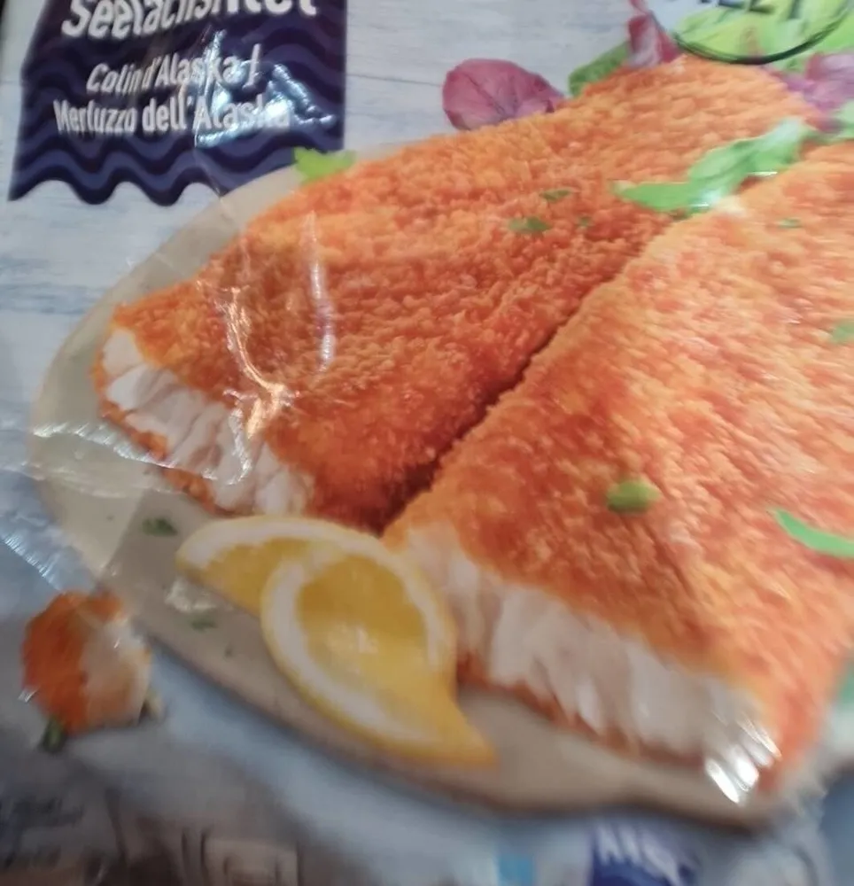 Filetto di pesce impanato