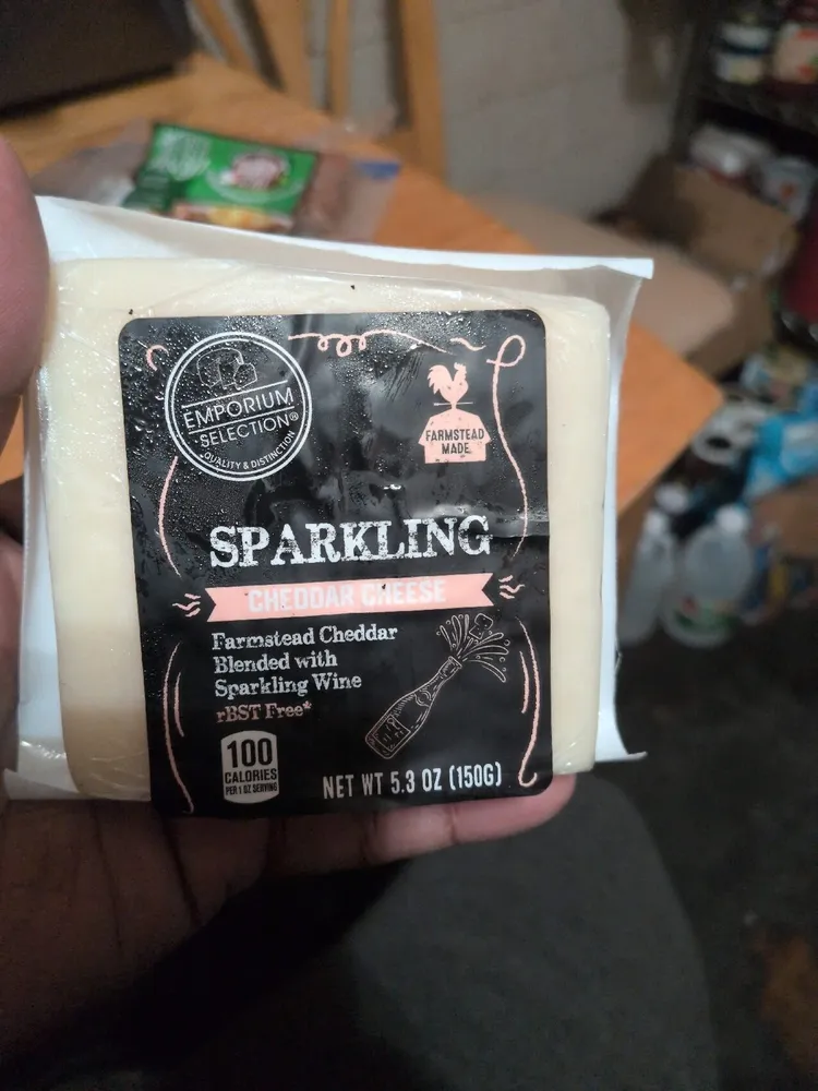 Sparkling Cheddar Cheese